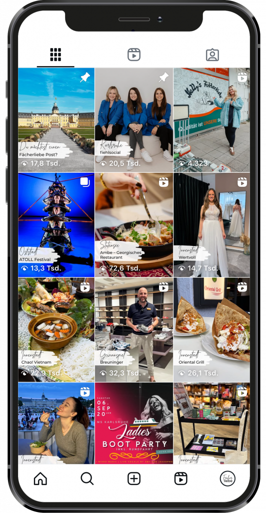 Instagram Account @faecherliebe